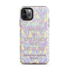 Happiest By the Sand and Salty Sea Tough Case for iPhone®